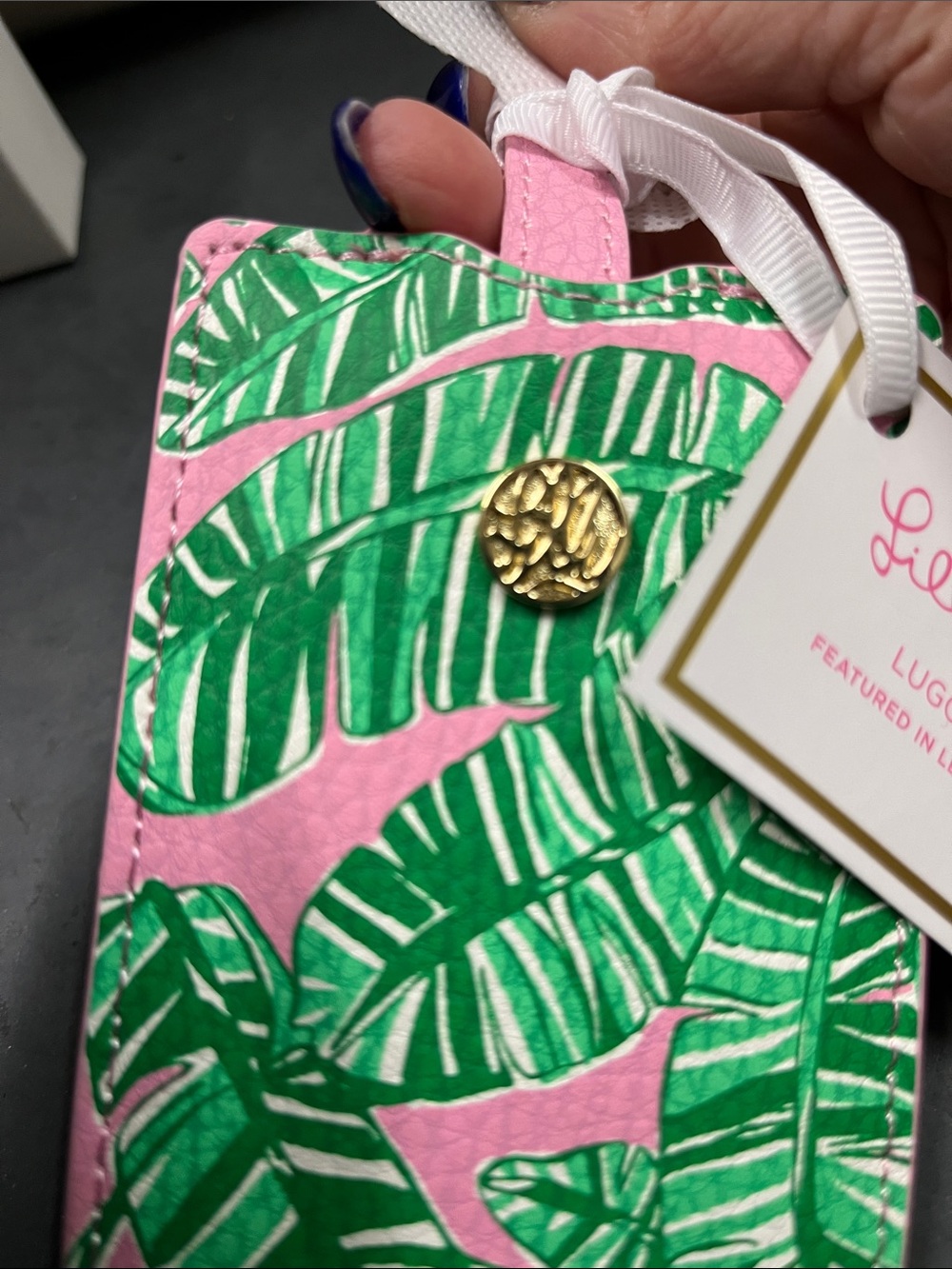 NIB Anastasia Beverly Hills Shimmer Body Oil - White with NWT Lilly Pulitzer Tag - Picture 4 of 7